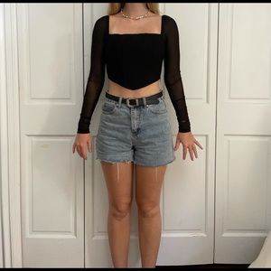 Princess Polly Black Top